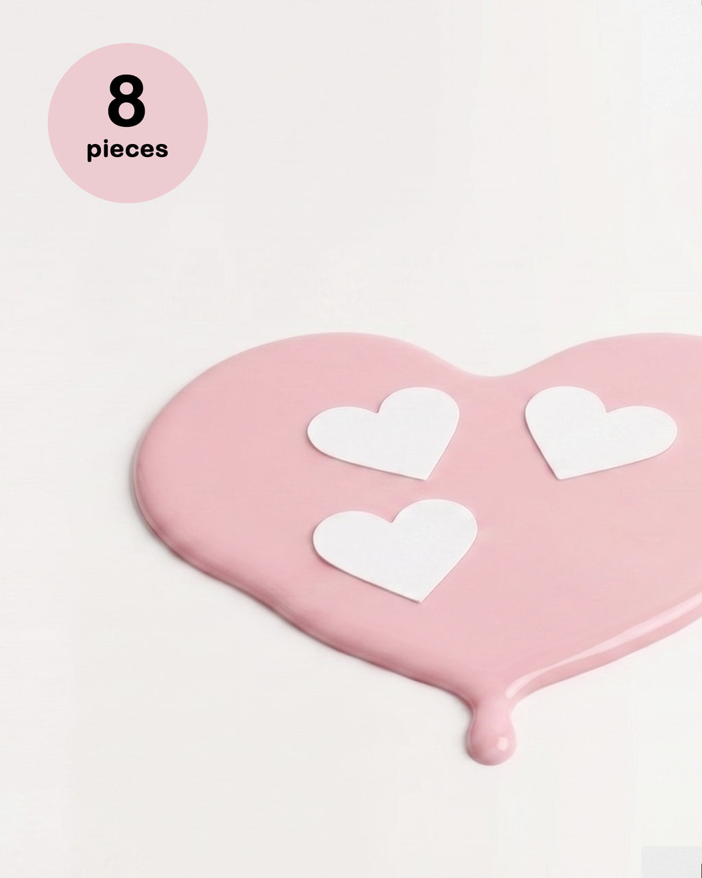 8 pieces - shoe stickers feet adhesive for heels and sandals ©